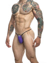 Justin+Simon XSJ02 Class G-String Bulge Color Purple