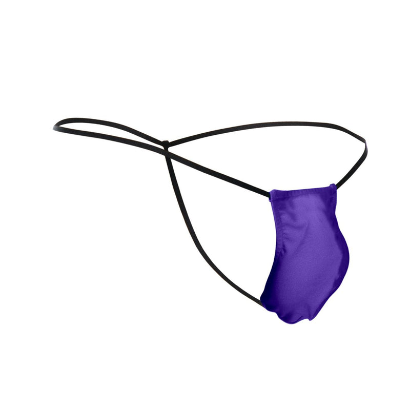 Justin+Simon XSJ02 Class G-String Bulge Color Purple