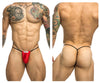 Justin+Simon XSJ02 CLASICA G-STRING BULGE Color rojo