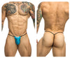 Justin + Simon XSJ02 Classic G-String Bulge Color Turquoise