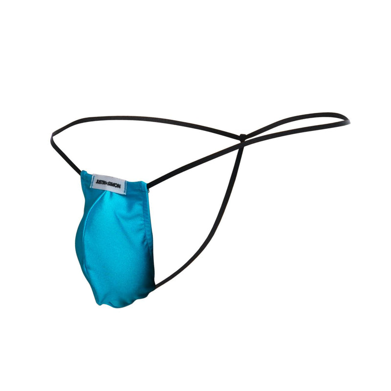 Justin+Simon XSJ02 CLASICA G-STRING BULGE Color Turquesa