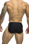 Justin+Simon XSJ09 Running Shorts Color Black