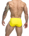 Justin + Simon XSJ09 Running Shorts Color Yellow