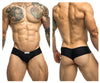 Justin+Simon XSJ22 Breve Briefs Color Negro