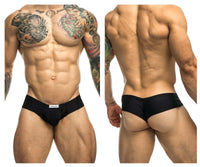 Justin+Simon XSJ22 Breve Briefs Color Negro