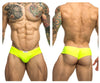 Justin+Simon XSJ22 Breve Briefs Color Neon Green