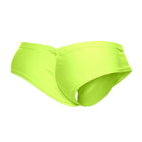 Justin + Simon XSJ22 Briefes Color Color Neon Green