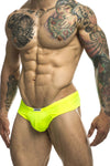 Justin+Simon XSJ22 Breve Briefs Color Neon Green