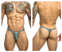 Justin+Simon xsjbu02 bulge tangas color metal verde