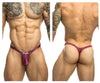 Justin + Simon Xsjbu02 Bulge Thongs Color Wine