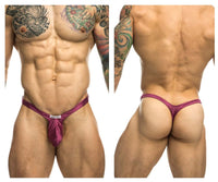 Justin + Simon Xsjbu02 Bulge Thongs Color Wine