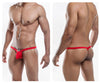 Joe Snyder JSBul02-Pol Polyéster Bulge Tanga Color Poly Red