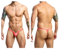 Joe Snyder JSBUL02 trous Bulge Tanga Color trous Corail