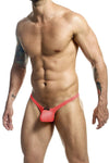 Joe Snyder JSBUL02 trous Bulge Tanga Color trous Corail