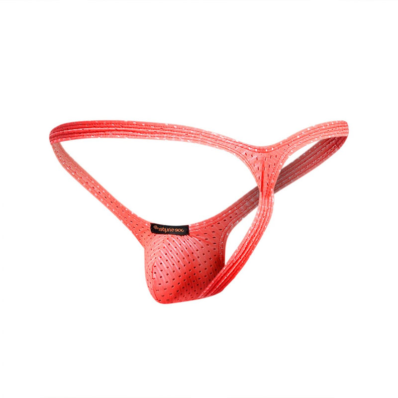 Joe Snyder JSBUL02 trous Bulge Tanga Color trous Corail