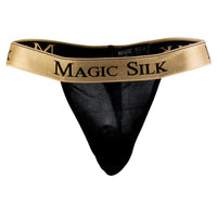 Magic Silk 4586 Silk tricot micro-thong couleur noir