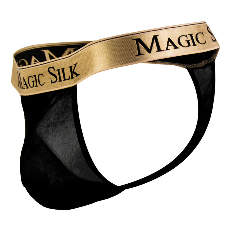 Magic Silk 4586 Silk tricot micro-thong couleur noir