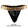 Magic Silk 4586 Silk tricot micro-thong couleur noir