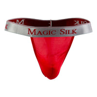 Magic Silk 4586 Silk Knit Micro Thong Color rojo