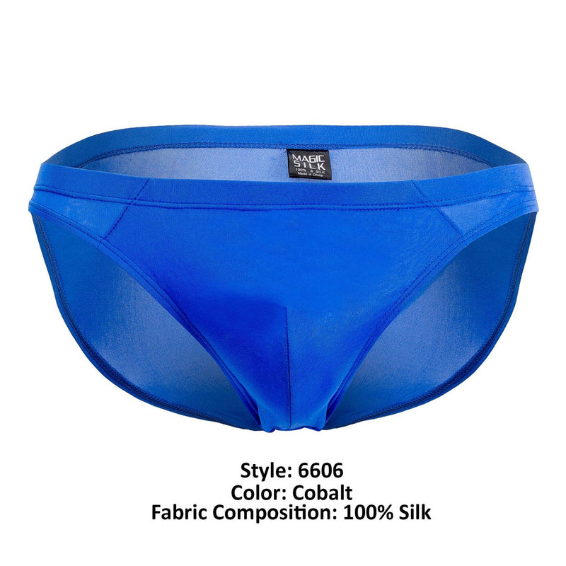 Magic Silk 6606 Briefs de seda Color Cobalt