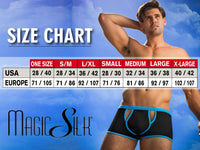 Magic Silk 6606 Silk Briefs color negro