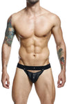 MaleBasics DMBL04 Dngeon Peakaboo Jockstrap Color noir