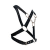 Malebasics DMBL09 Dngeon Cross Chain Arnés color negro