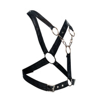 MaleBasics DMBL09 DNGEON Cross Chain Harness Color Black