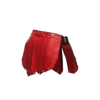 Malebasics DMBL10 Dngeon Color de falda romana Rojo