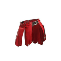 Malebasics DMBL10 Dngeon Color de falda romana Rojo