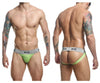 Malebasics MBL107 MOB Classic Fetish Jock 3 pulgadas Color de Jockstrap Verde