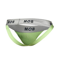 Malebasics MBL107 MOB Classic Fetish Jock 3 pulgadas Color de Jockstrap Verde