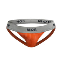 MaleBasics MBL107 MOB Classic Fetish Jock 3 بوصات حزام رياضي اللون برتقالي