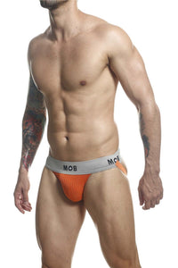 MaleBasics MBL107 MOB Classic Fetish Jock 3 بوصات حزام رياضي اللون برتقالي