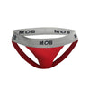 MaleBasics MBL107 MOB Classic Fetish Jock 3 بوصات حزام رياضي اللون أحمر