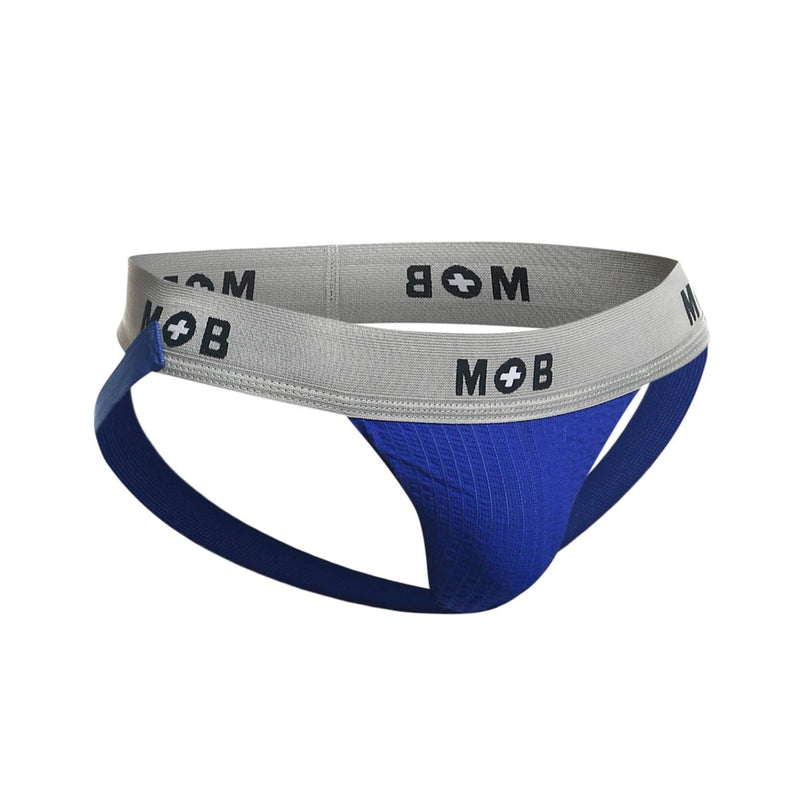 MaleBasics MBL107 MOB Classic Fetish Jock 3 بوصات حزام رياضي اللون ملكي