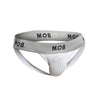 MaleBasics MBL107 MOB Classic Fetish Jock 3 بوصات حزام رياضي اللون أبيض