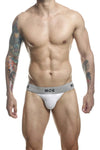 Malebasics MBL107 MOB Classic Fetish Jock 3 pouces Jockstrap Color blanc