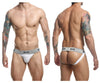 Malebasics MBL107 MOB Classic Fetish Jock 3 pulgadas Color de Jockstrap White