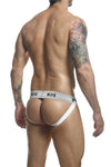 Malebasics MBL107 MOB Classic Fetish Jock 3 pulgadas Color de Jockstrap White