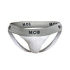 MaleBasics MBL107 MOB Classic Fetish Jock 3 بوصات حزام رياضي اللون أبيض