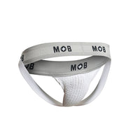 Malebasics MBL107 MOB Classic Fetish Jock 3 pulgadas Color de Jockstrap White