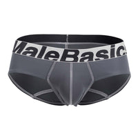 Malebasics MBM03 Briefs de performance Color Gray