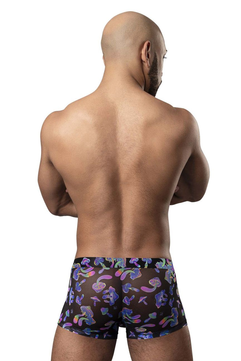 Male Power 145-294 Hazy Dayz Pouch Short Color Mushrooms