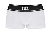 Male Power 153-275 Modal Rib Pouch Short Color White