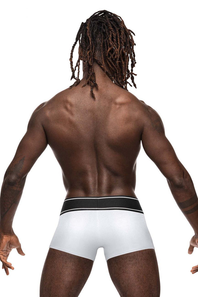 Power masculino 153-275 Modal Rib Pouch Color corto blanco