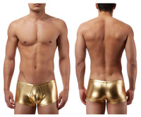 Power masculino 153070 Mini boxeador de metal corto boxeador boxeador color oro