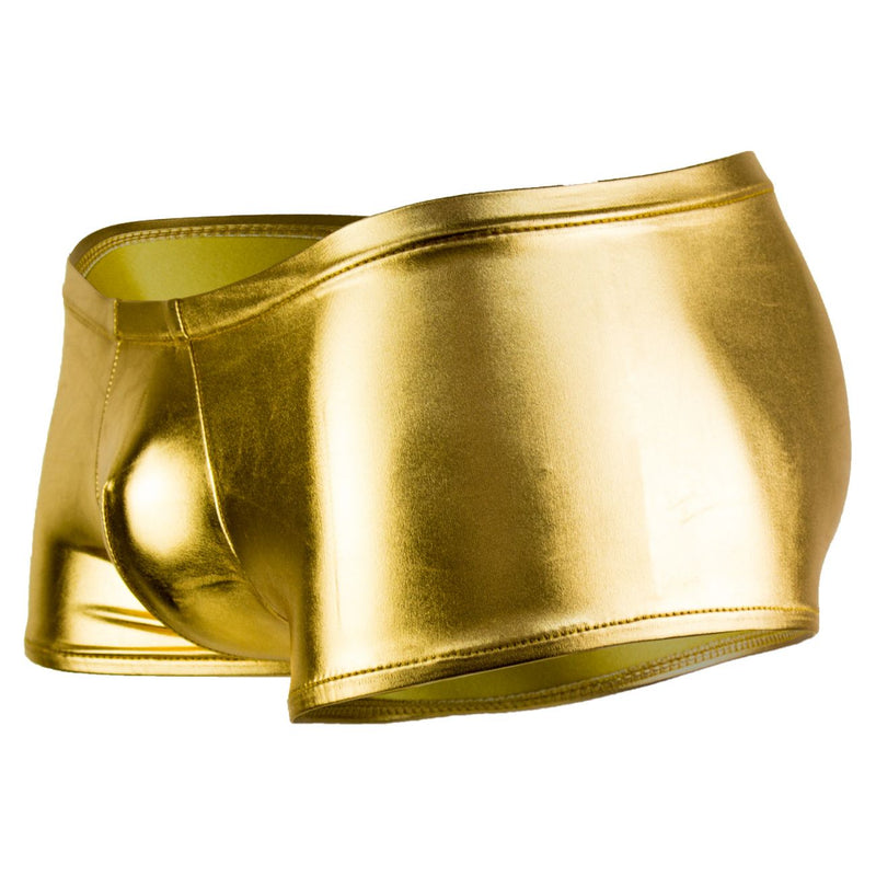 Power masculino 153070 Mini boxeador de metal corto boxeador boxeador color oro