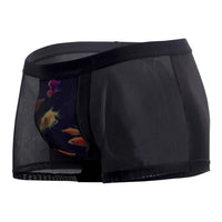 Male Power 183-262 Private Screen Fish print Trunks Color Black