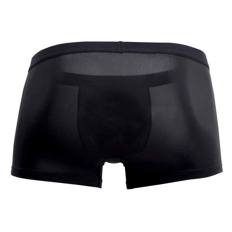 Power masculin 183-262 Écran privé à écran de poisson Trunks Color noir